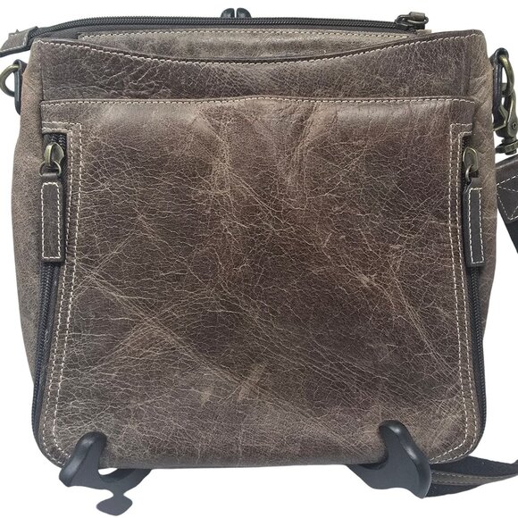 Gun Totin Mamas RFID Protection Leather Crossbody Bag - Picture 1 of 12